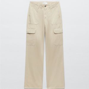 Zara Cargo Straight Leg Pant
